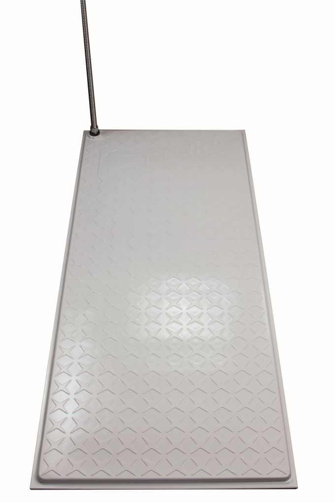 Heizplatte 90x50cm, 70 Watt, links